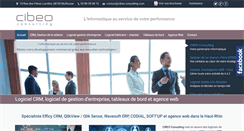 Desktop Screenshot of cibeo-consulting.com