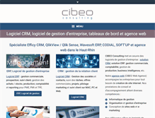 Tablet Screenshot of cibeo-consulting.com